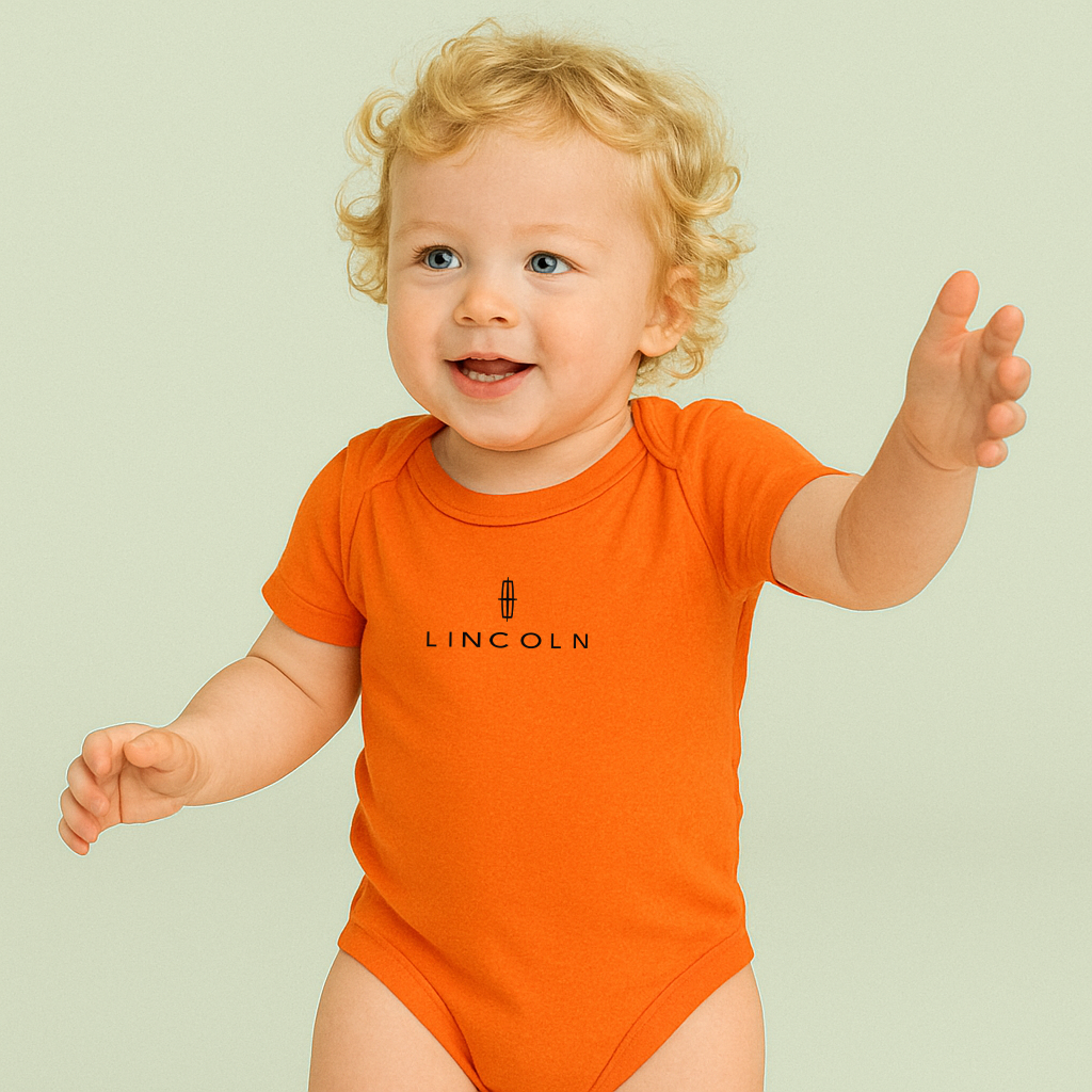 Lincoln Car Baby Romper Onesie